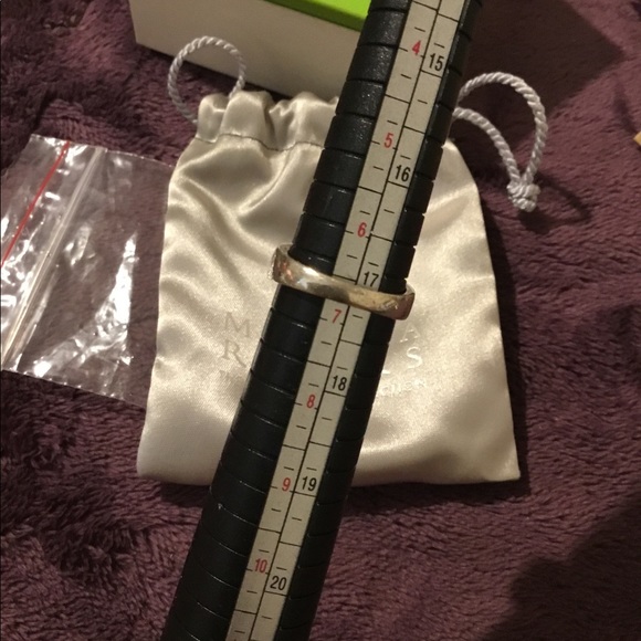 Vintage Melissa Rivers Sterling Silver & Purple Enamel Ring, 7 NIB - Picture 9 of 10